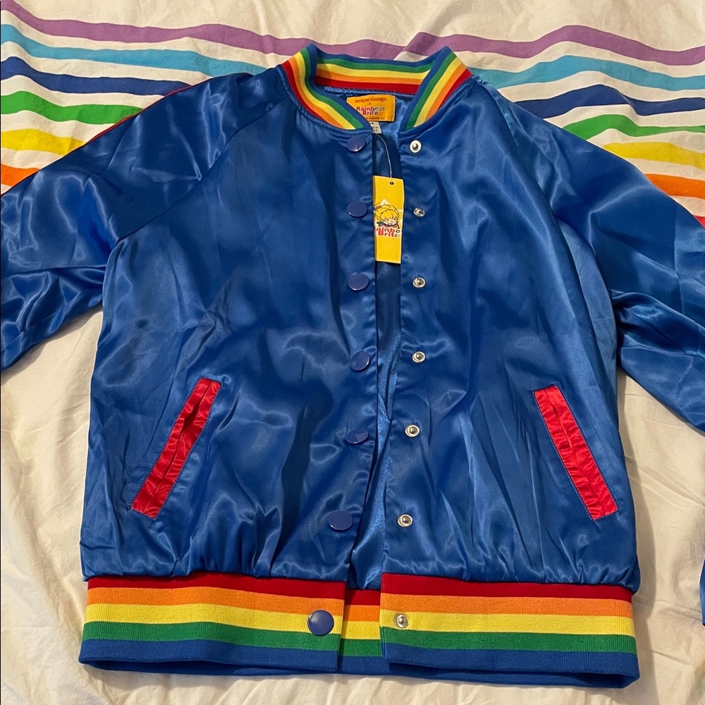NWT Unique Vintage Rainbow Brite Jacket - Picture 2 of 3